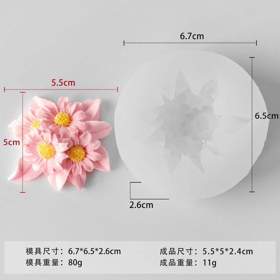 花型硅胶模具款式参考图 6
