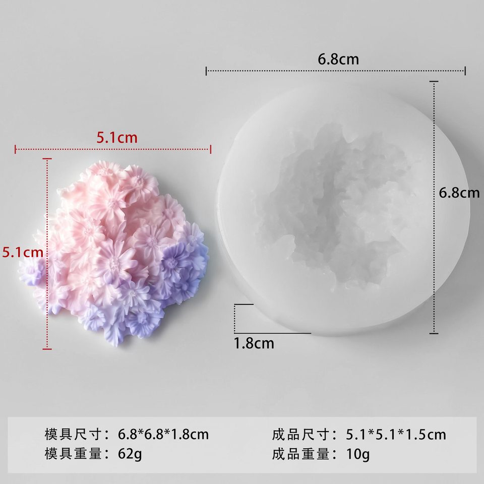 花型硅胶模具款式参考图 8