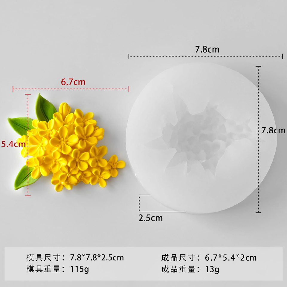 花型硅胶模具款式参考图 9