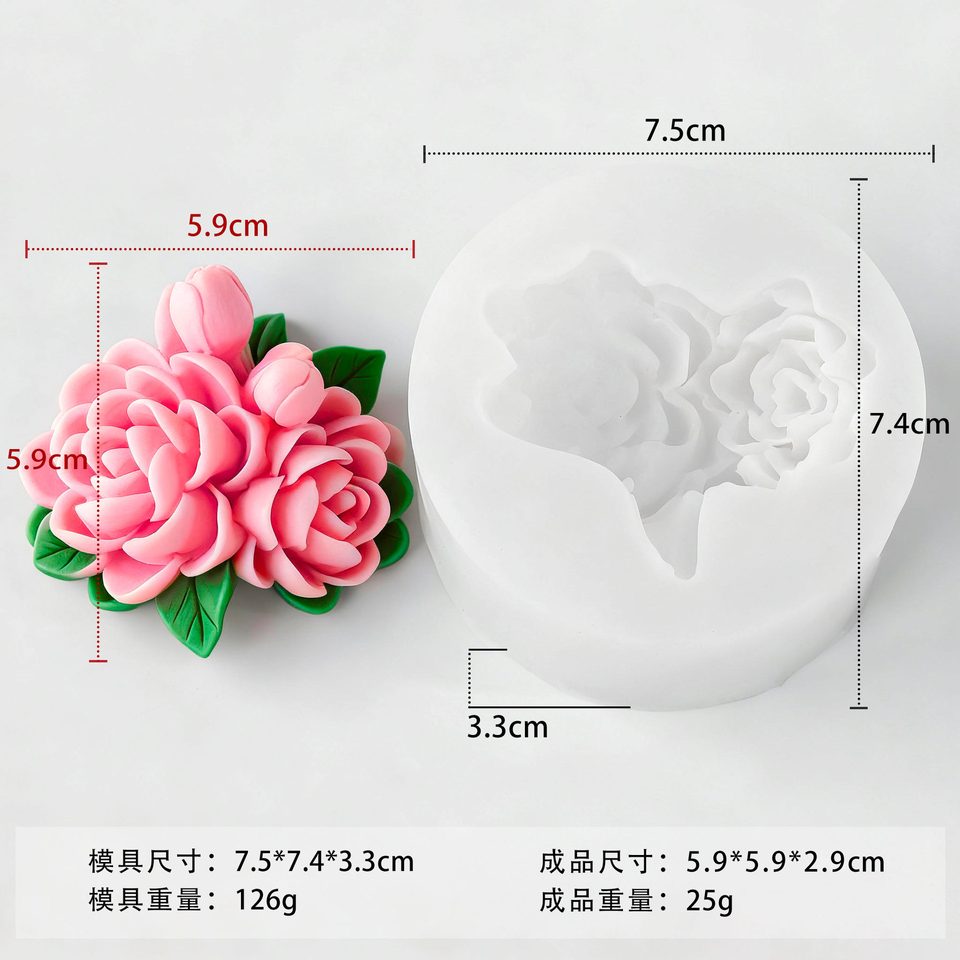 花型硅胶模具款式参考图 14