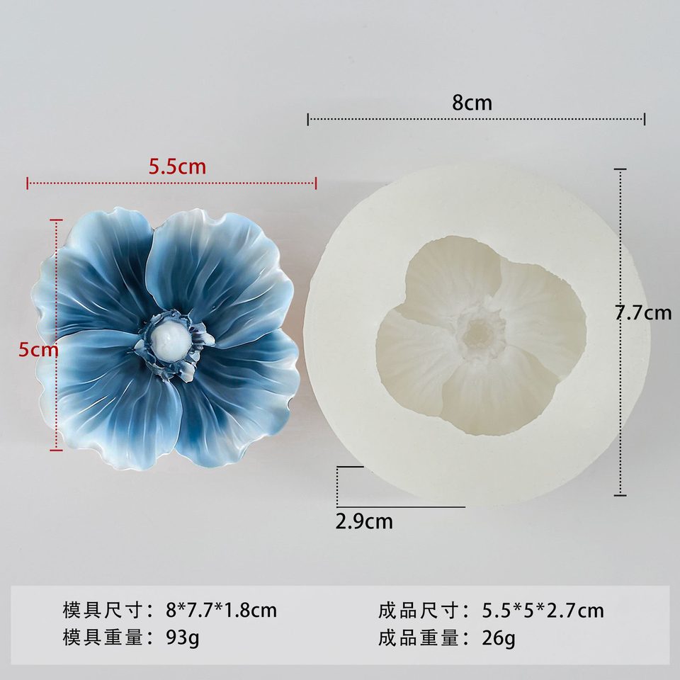 花型硅胶模具款式参考图 66
