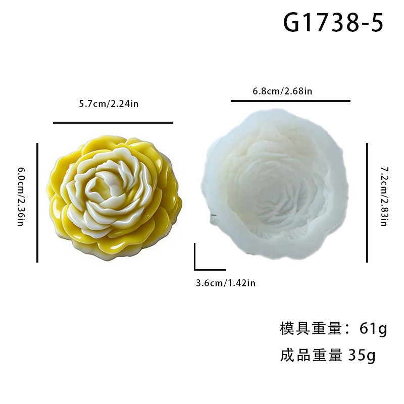 花型硅胶模具款式参考图 76