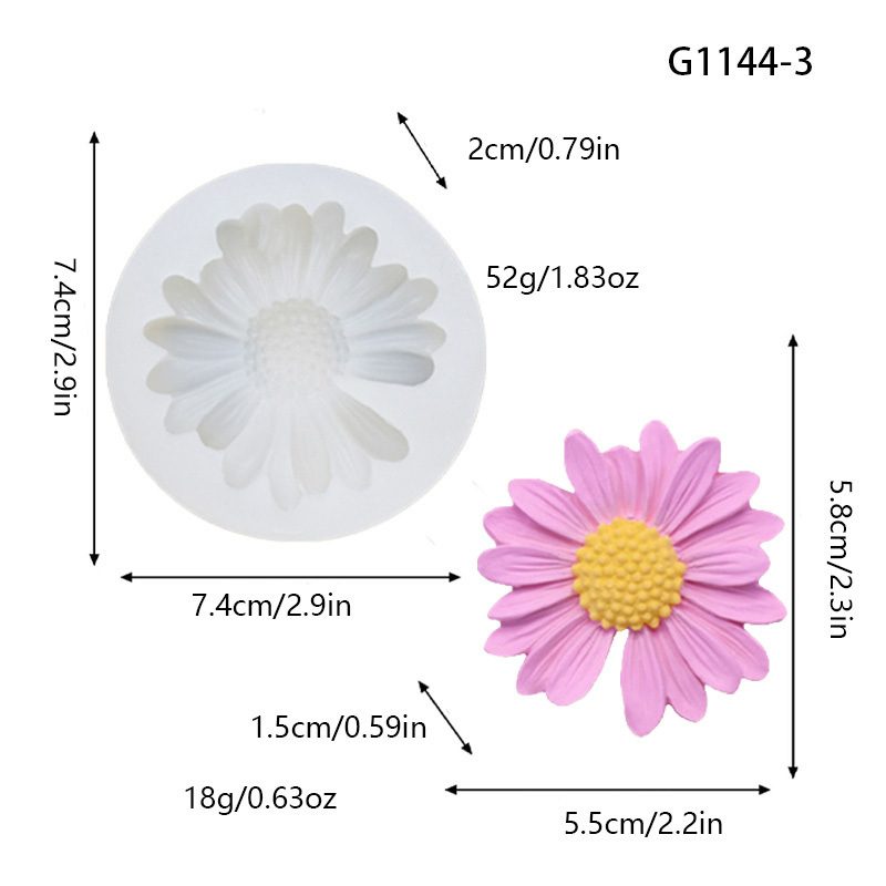 花型硅胶模具款式参考图 94